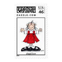 abigail love postage stamps