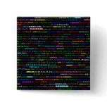 Abigail Text Design I Square Button