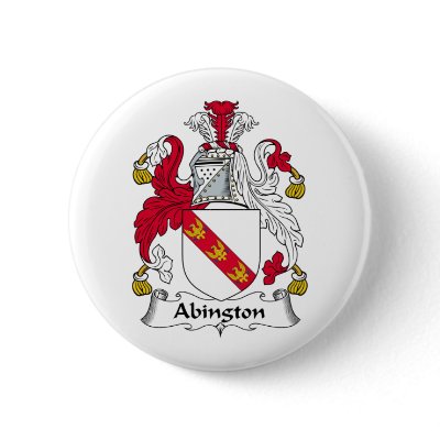 Abington Family Crest Pins by coatsofarms