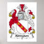 Abington Family Crest Poster