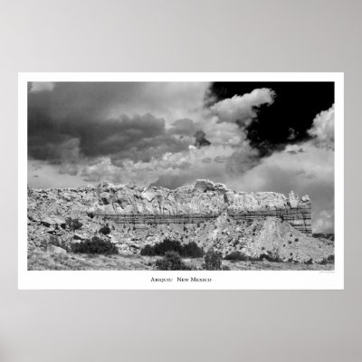 Abiquiu II Poster by circleMstudios