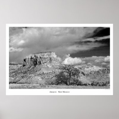 Abiquiu III Poster by circleMstudios