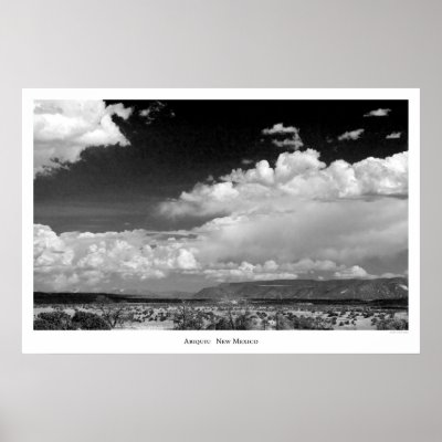 Abiquiu IV Poster by circleMstudios
