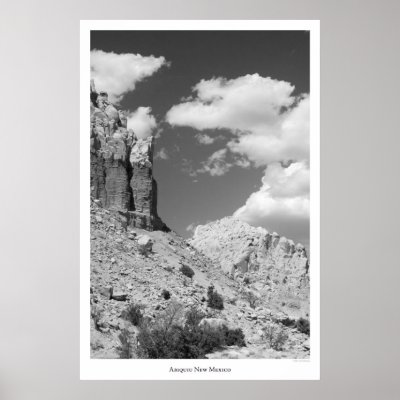 Abiquiu V Poster by circleMstudios