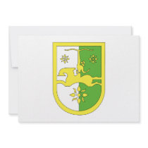 Abkhazia Coat of Arms Invitation