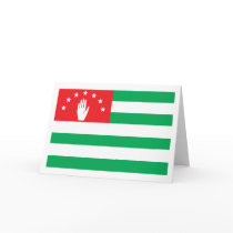 Abkhazia Flag Greeting Card