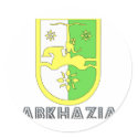 Abkhazian Emblem stickers by FlagStore Abkhazian Emblem stickers