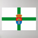 Abla, Spain flag Poster