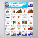Able Ant Alphabetic Adventures Poster