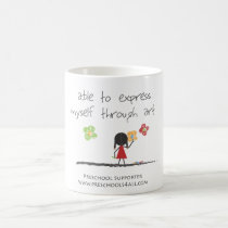 Able To Express Myself Through Art mugs