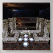 Ablebodz presents the Dragon Heart Temple Print
