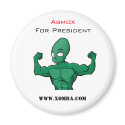 Abmox for President magnets by xombatime Abmox for President magnets