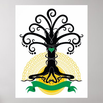 Abnona Tree Poster by Olesha