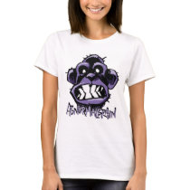 grin, purple, ape, monkey, gorilla, abnormal, gorilla gorilla gorilla, Crab-eating Macaque, pongid, Southeast Asia, eastern lowland gorilla, primate, spectral colour, Old World monkey, gorilla gorilla grauri, New World monkey, anthropoid ape, species, platyrrhinian, baboon, gorilla gorilla, platyrrhine, Barbary macaque, old world monkey, Order (biology), catarrhine, Monophyly, facial gesture, Platyrrhini, purpleness, Catarrhini, simper, hominoids, gorilla gorilla beringei, reddish blue, chromatic colour, spectral color, chromatic c, Shirt with custom graphic design