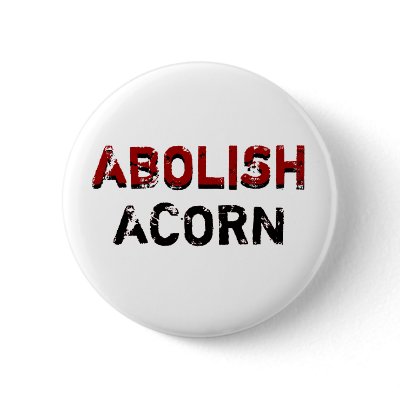 ABOLISH, ABOLISH, ACORN, ACORN BUTTONS by jenniekurono