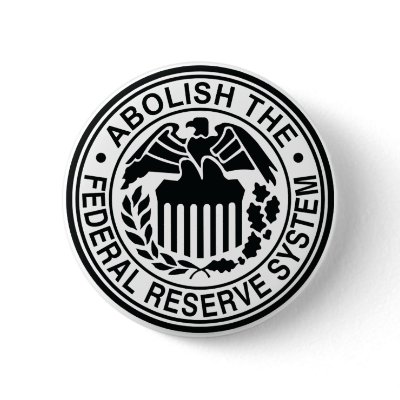 Abolish The Federal Reserve Pins by libertyoutfitters