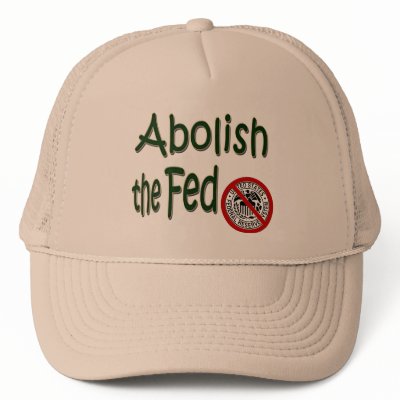 Abolish the Federal Reserve Hat Cap by US_Patriot_Gear