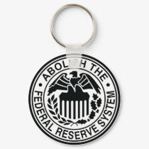 Abolish The Federal Reserve keychains