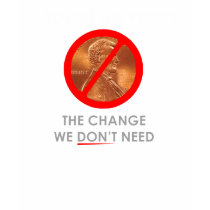 Abolish the Penny Dark T-Shirt