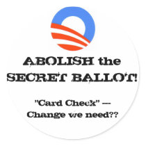 ABOLISH the SECRET BALLOT!... - updated stickers