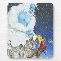 Abominable Snowman and the Hiker Mouse Pads