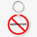 Abomination keychains by DefinedByFaith Abomination keychains