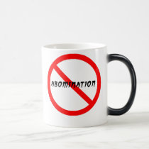 Abomination mugs