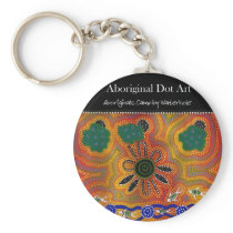 Aboriginal Artwork Keychain