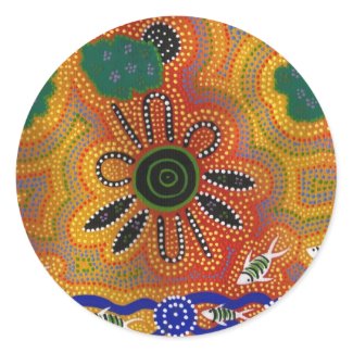 Aboriginal Artwork sticker