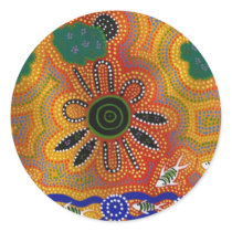 Aboriginal Artwork stickers by joanell Aboriginal Artwork stickers