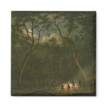 Aboriginal Coroboree in Van Diemen's Land Refrigerator Magnet