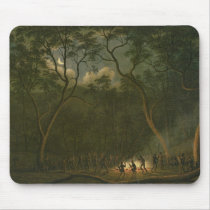 Aboriginal Coroboree in Van Diemen's Land Mouse Pad