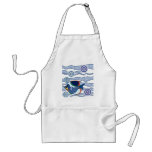 Aboriginal Dot Art Fish-01 Aprons