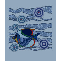 Aboriginal Fish-01 t-shirts by ArtbyJean Aboriginal Fish-01 t-shirts