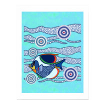 Aboriginal Fish Poster 2 posters by ArtbyJean Aboriginal Fish Poster 2 posters