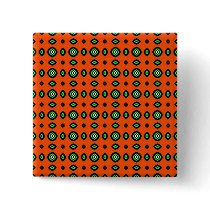 aboriginal folk pattern button