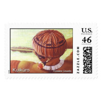 Aboriginal Kuikuro postage by Rosiane_Gouvea Aboriginal Kuikuro postage