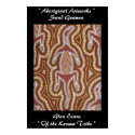 Aboriginal Poster, Print of SAND GOANNA