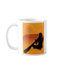 Aboriginal Silhouette Coffee Mug