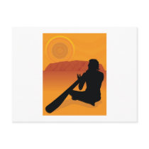 Aboriginal Silhouette Post Cards