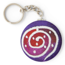 Aboriginal Snail II Key Chains