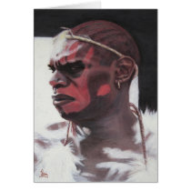 Aboriginal Warrior cards