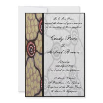 Aboriginal Wedding Invitation Eora
