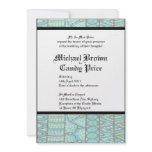 Aboriginal Wedding Invitation The Journey Blue