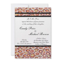 Aboriginal Wedding Invitation Tribal Land