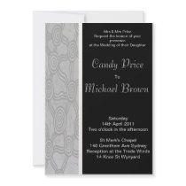 Aboriginal Wedding Invitation Winter Dreaming