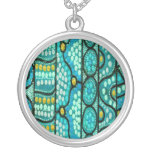 Aboriginal Wedding Necklace The Journey Blue