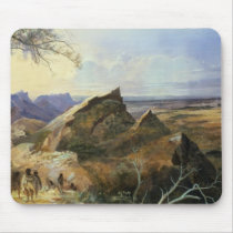 Aborigines in an Australian Landscape Mousepads