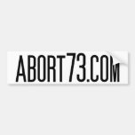 Abort73.com Bumper Stickers