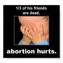 Abortion Hurts posters